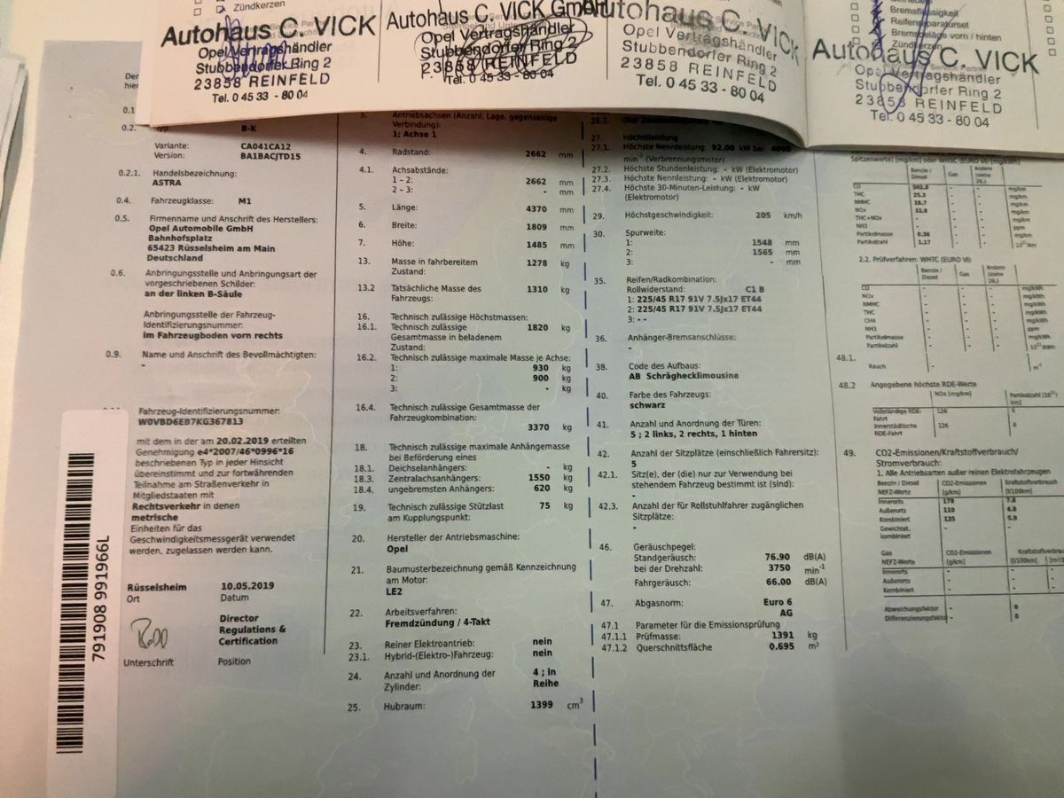 Opel Astra d'occasion