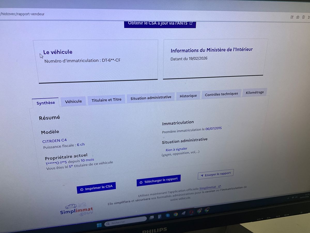 Citroen C4 d'occasion