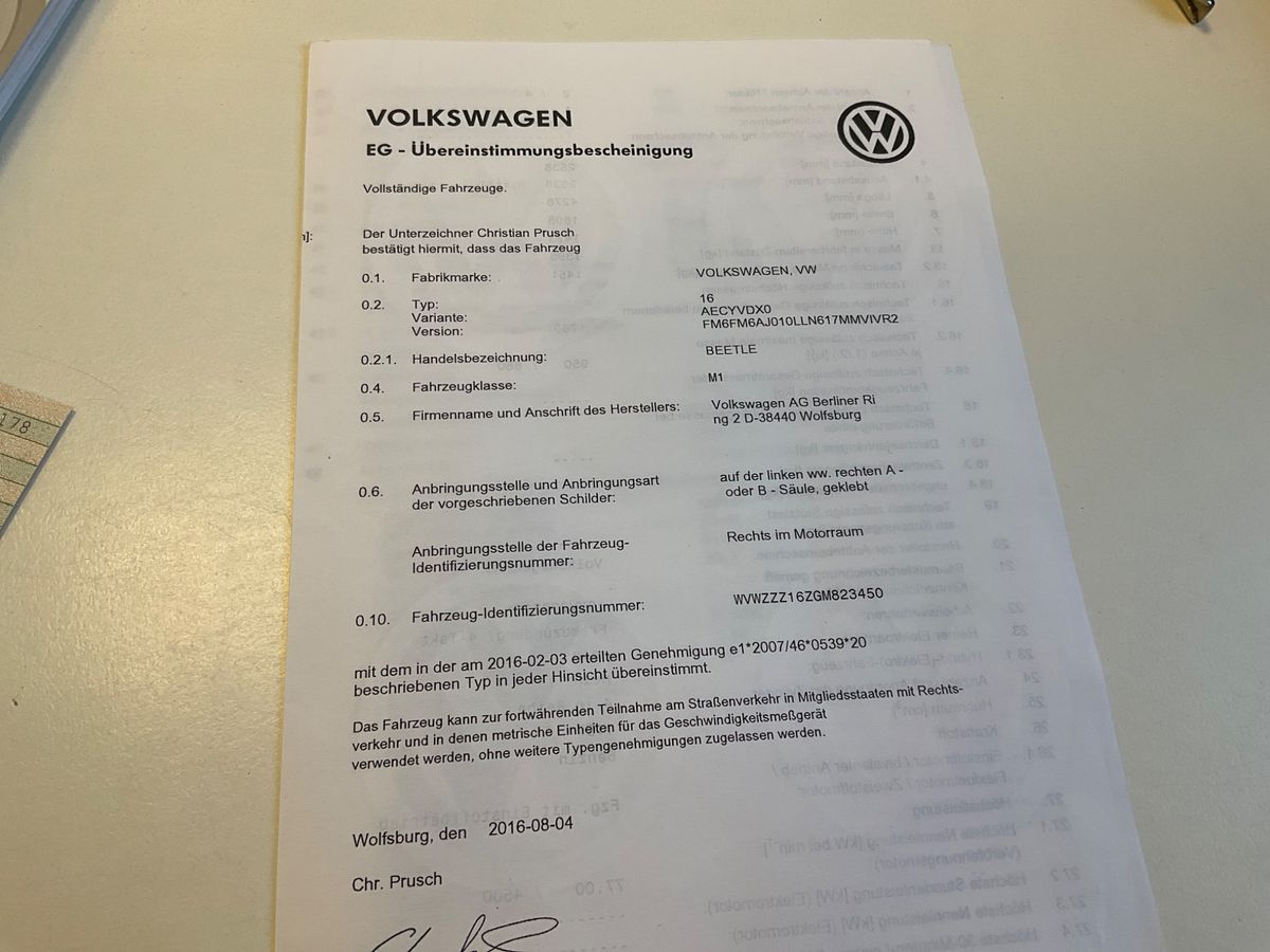 Volkswagen Beetle d'occasion