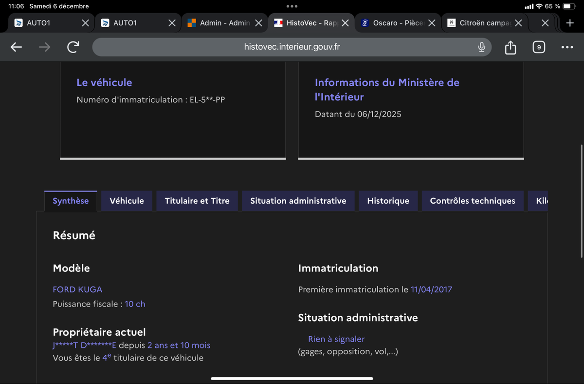 Ford Kuga d'occasion