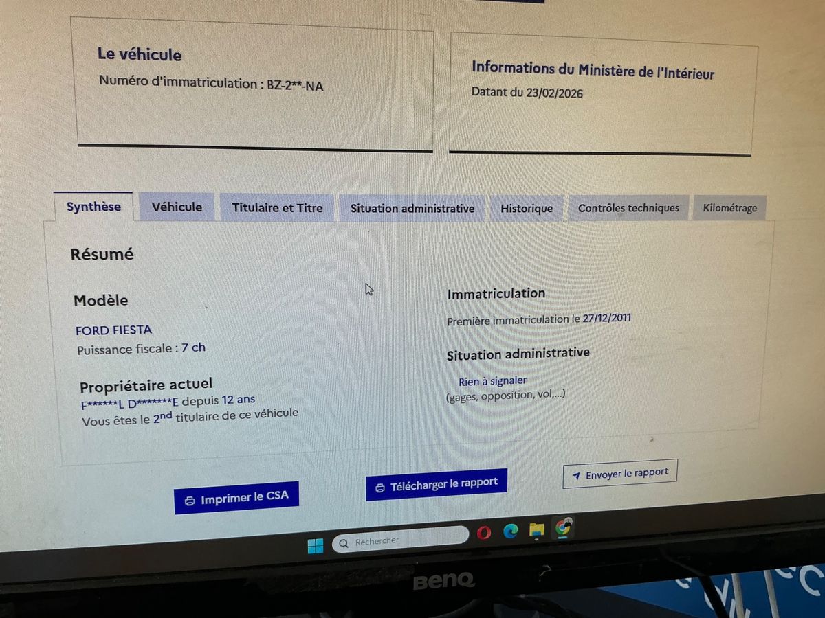 Ford Fiesta d'occasion