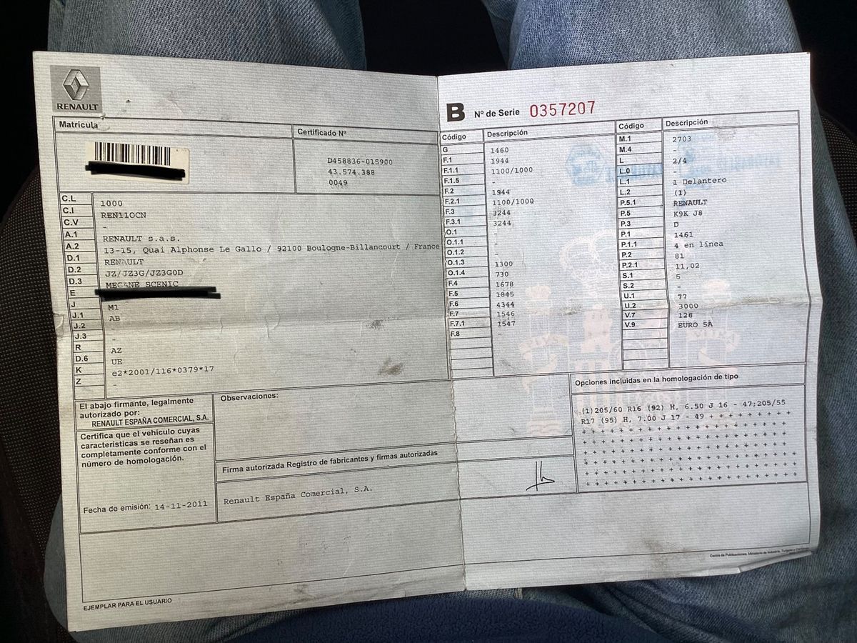 Renault Scenic d'occasion