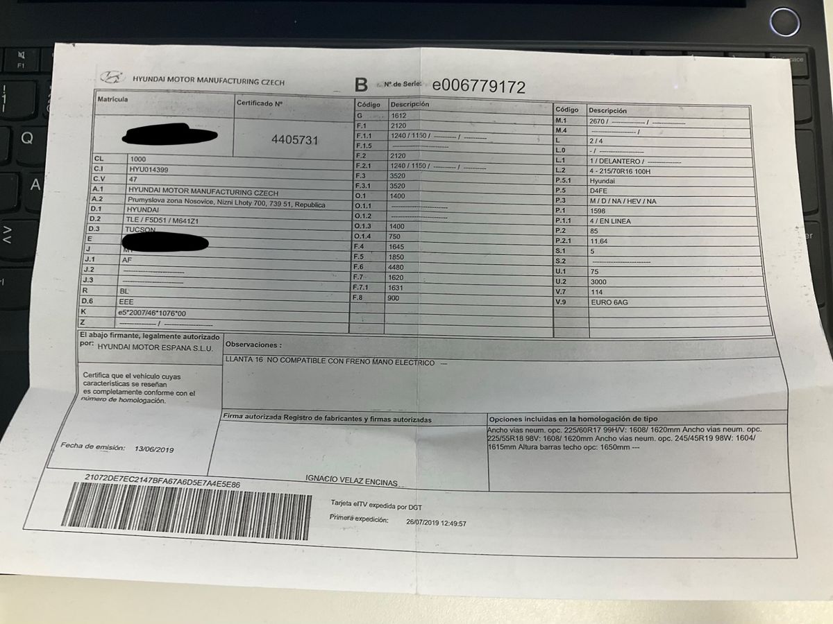 Hyundai Tucson d'occasion