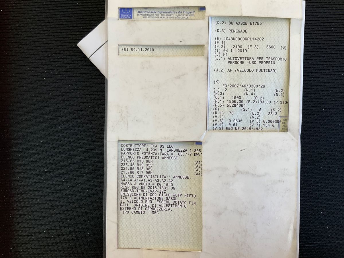 Jeep Renegade d'occasion