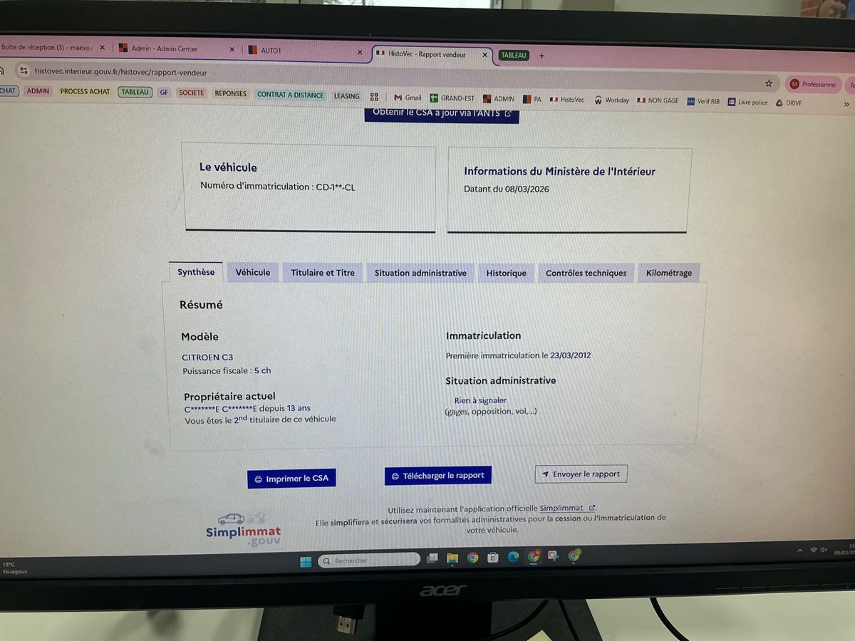 Citroen C3 d'occasion