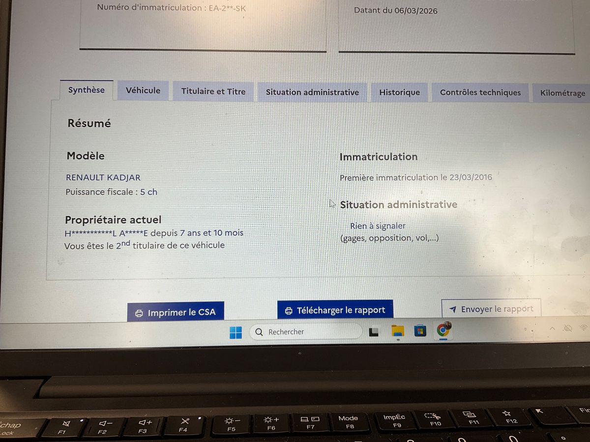 Renault Kadjar d'occasion