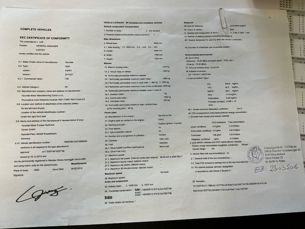 Hyundai i30 d'occasion