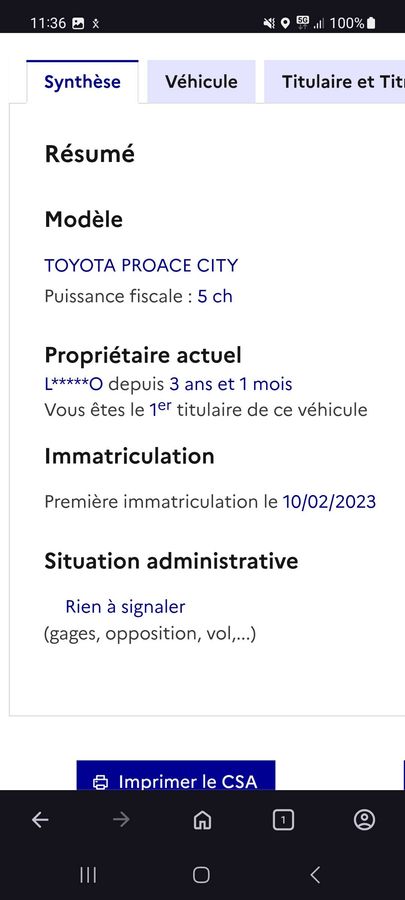 Toyota ProAce d'occasion