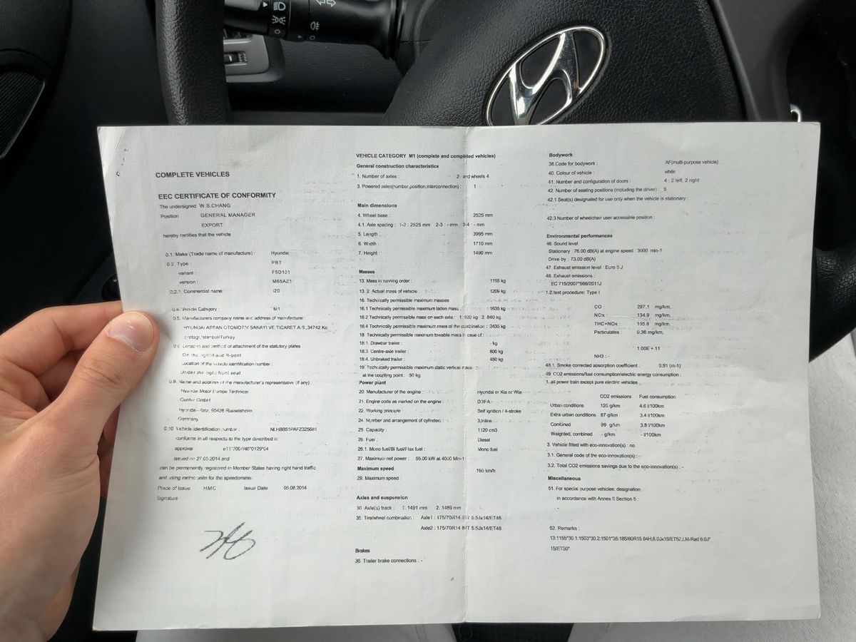 Hyundai i20 d'occasion