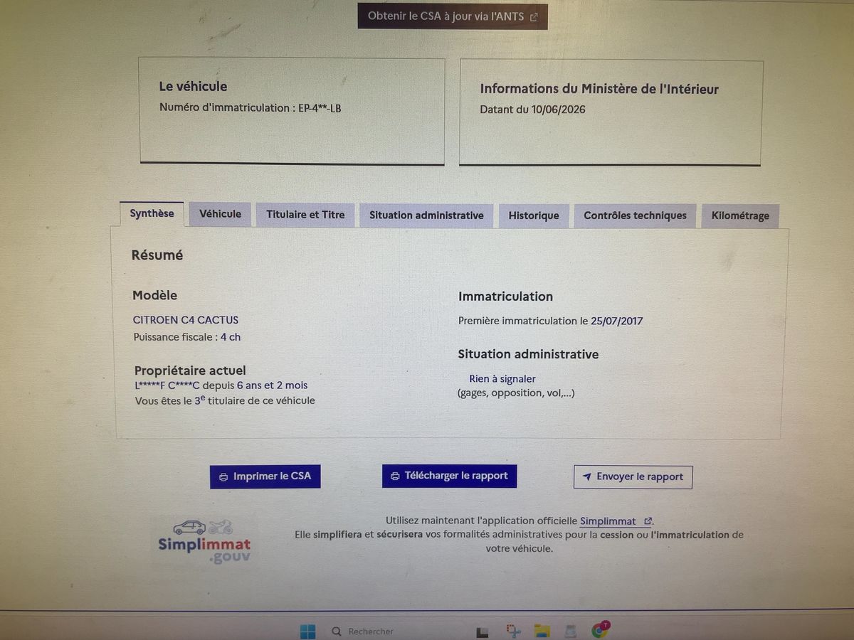 Citroen C4 d'occasion