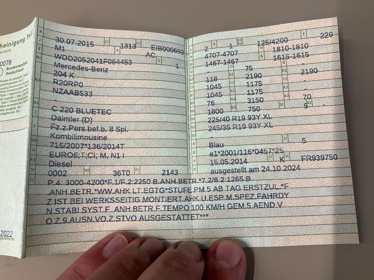 Mercedes-Benz C-Klasse d'occasion