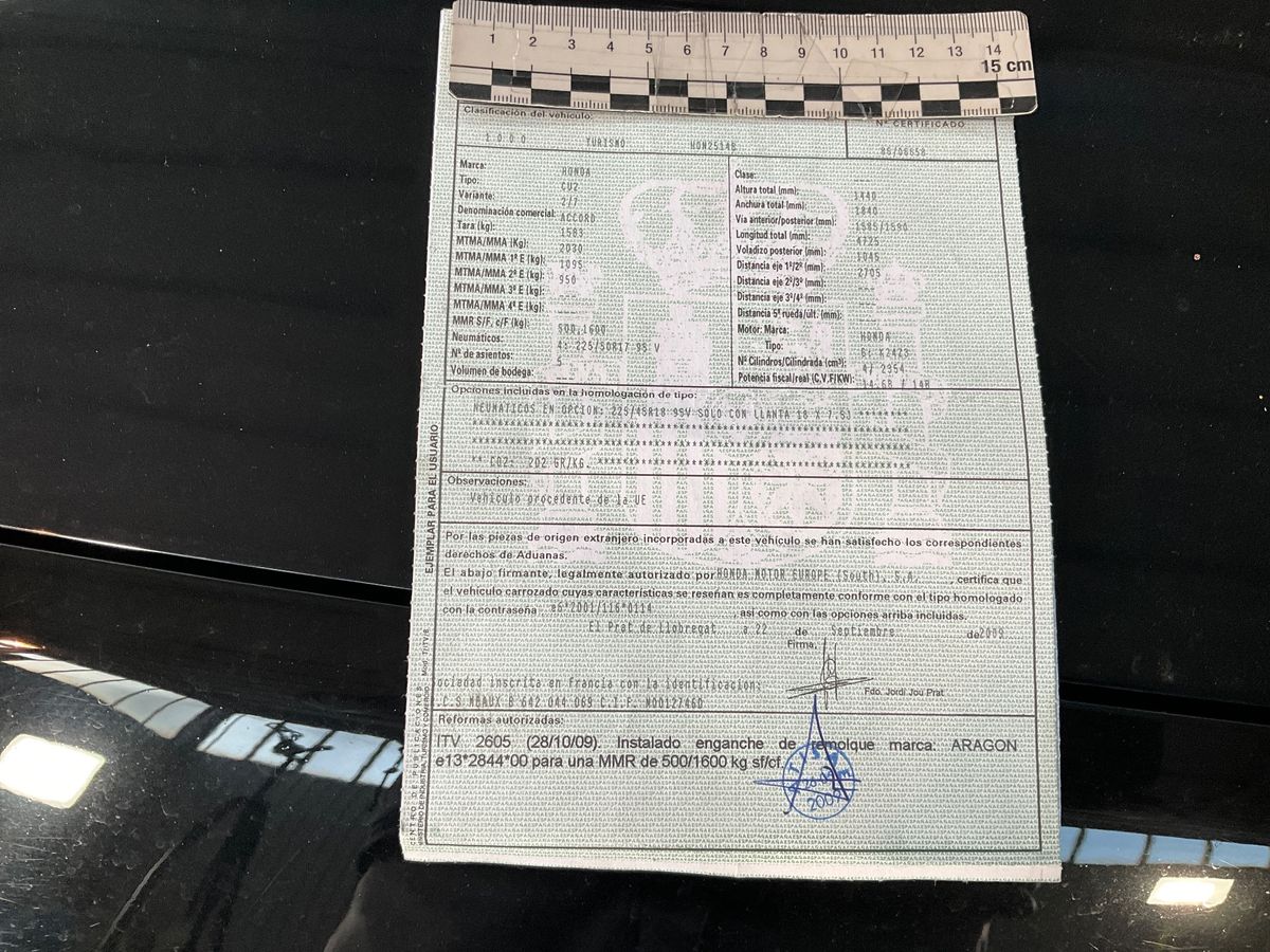 Honda Accord d'occasion