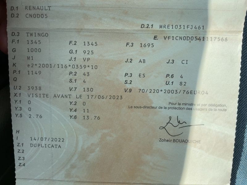 Renault Twingo 1.2 Authentique — zdjęcie 15