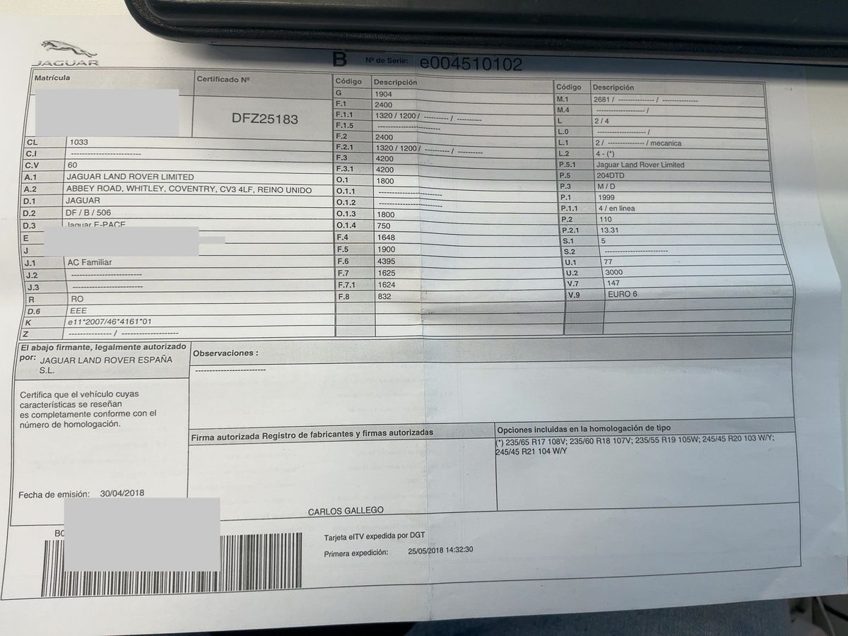 Jaguar E-Pace d'occasion