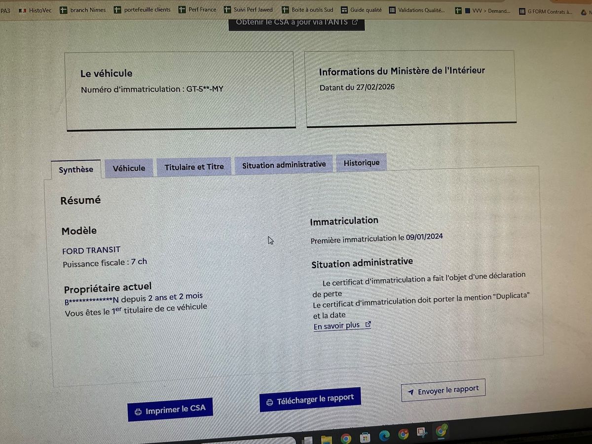 Ford Transit d'occasion