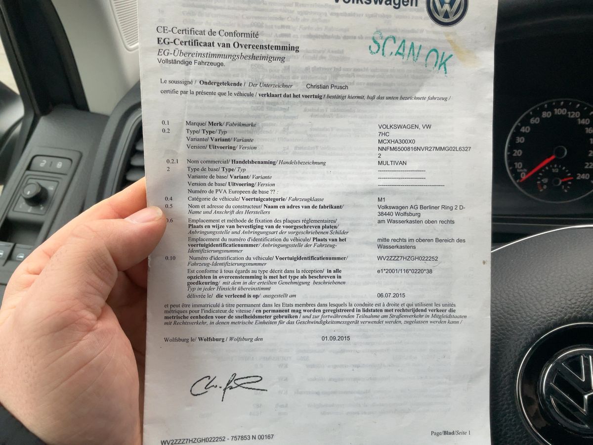 Volkswagen T6 d'occasion