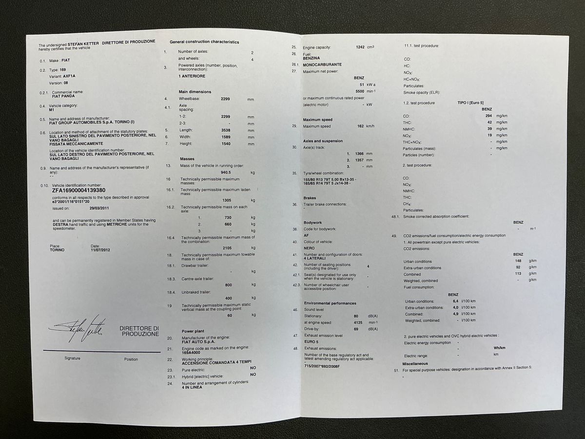 Fiat Panda d'occasion