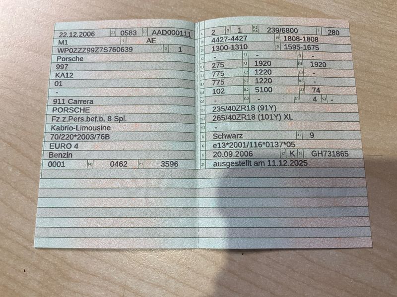 Porsche 911 997 Carrera Cabrio — zdjęcie 15