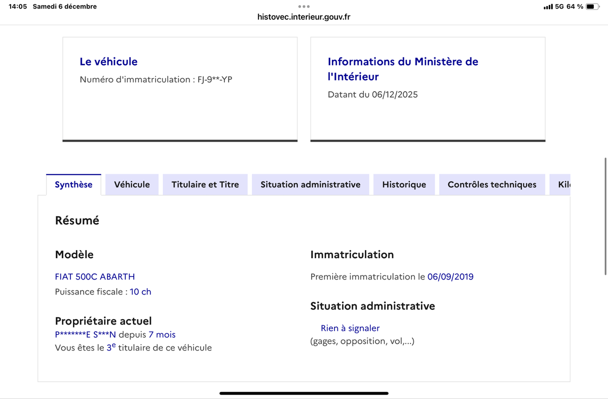 Abarth 595C d'occasion