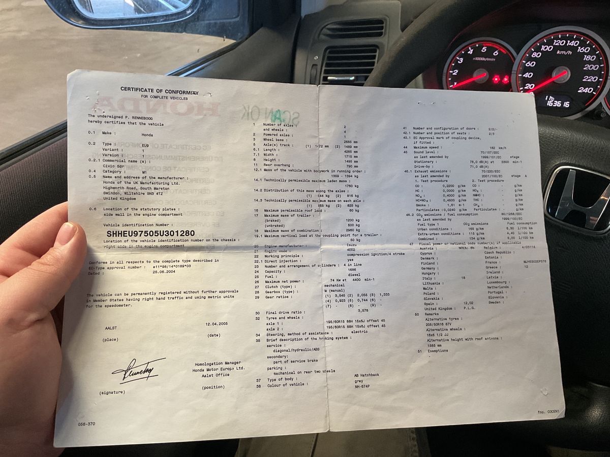 Honda Civic d'occasion