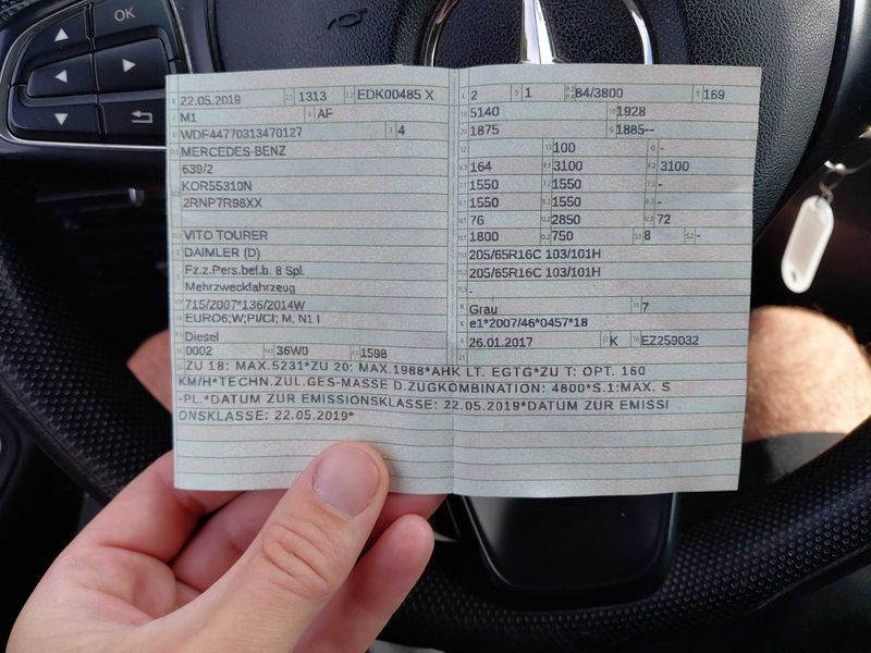 Mercedes-Benz Vito Tourer 111 CDI lang Pro — zdjęcie 15