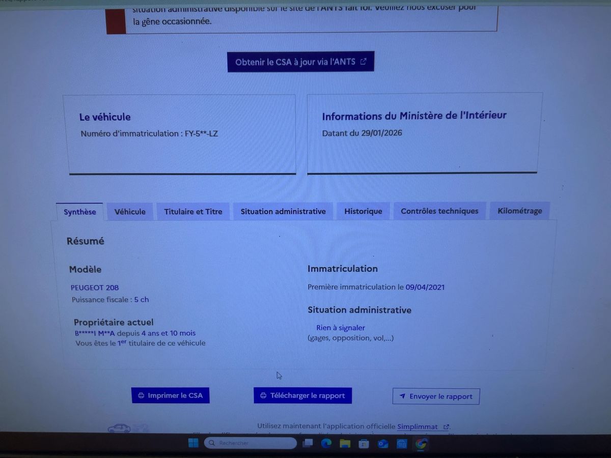 Peugeot 208 d'occasion