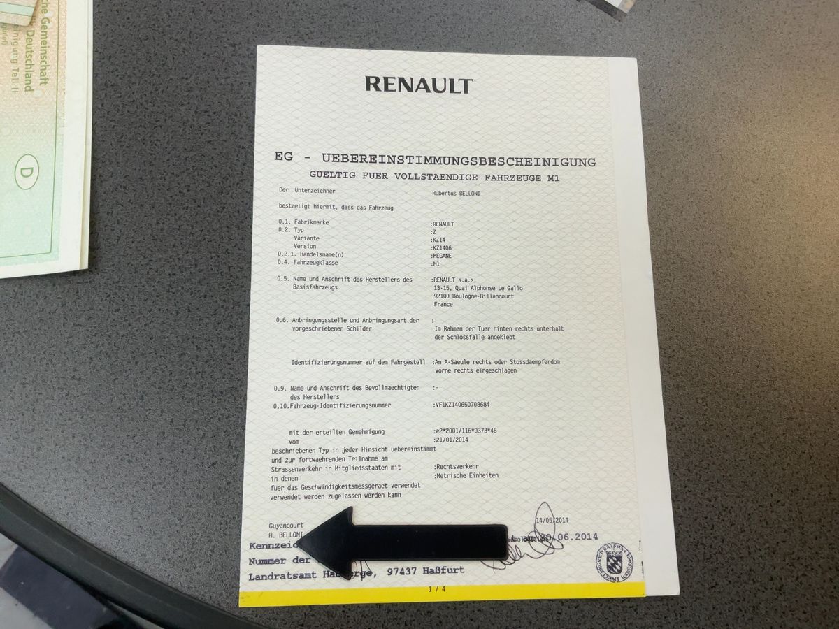 Renault Megane d'occasion