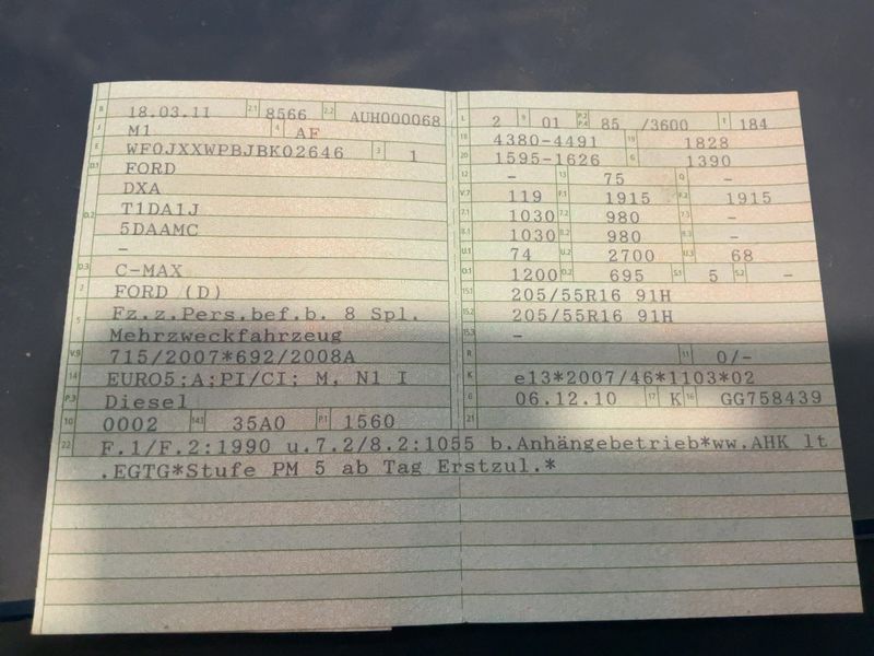 Ford C-Max 1.6 TDCi Titanium — zdjęcie 15