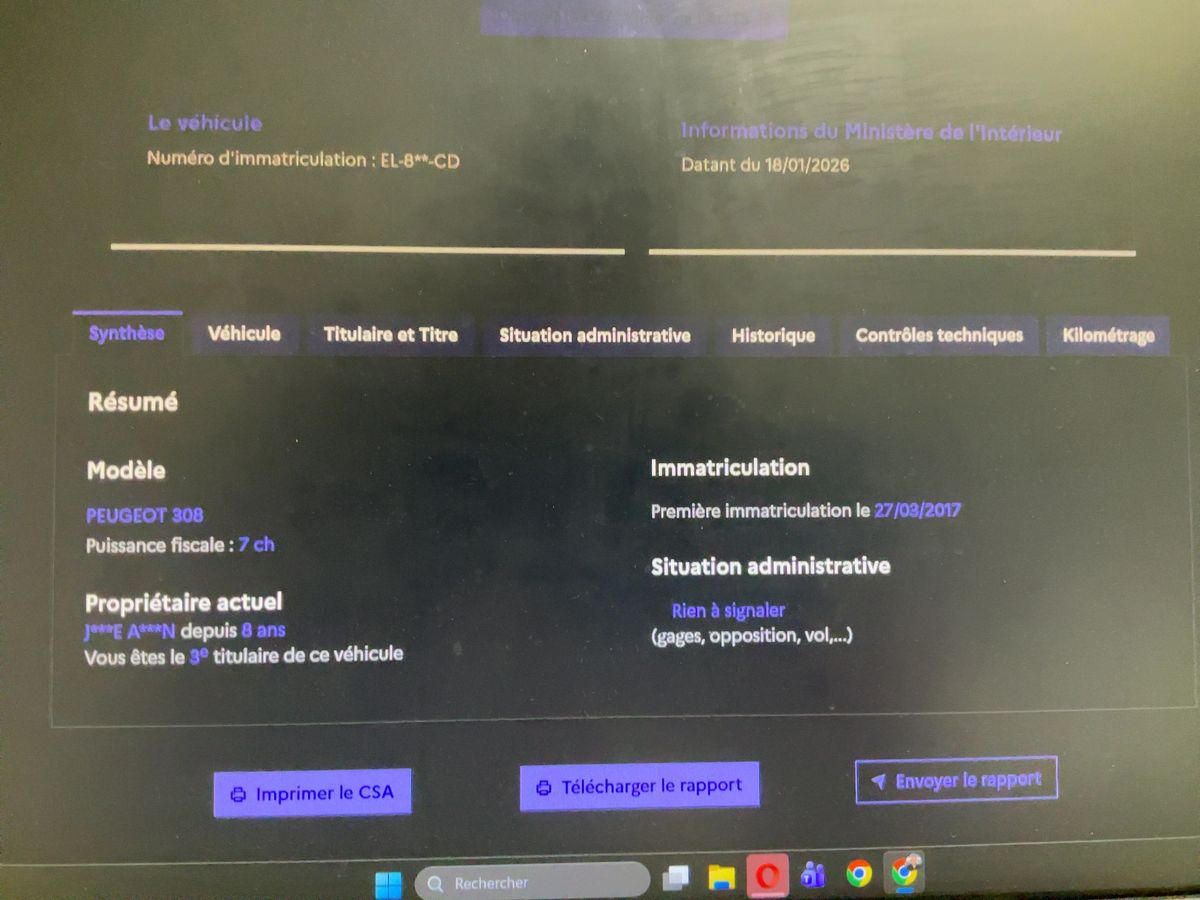 Peugeot 308 d'occasion