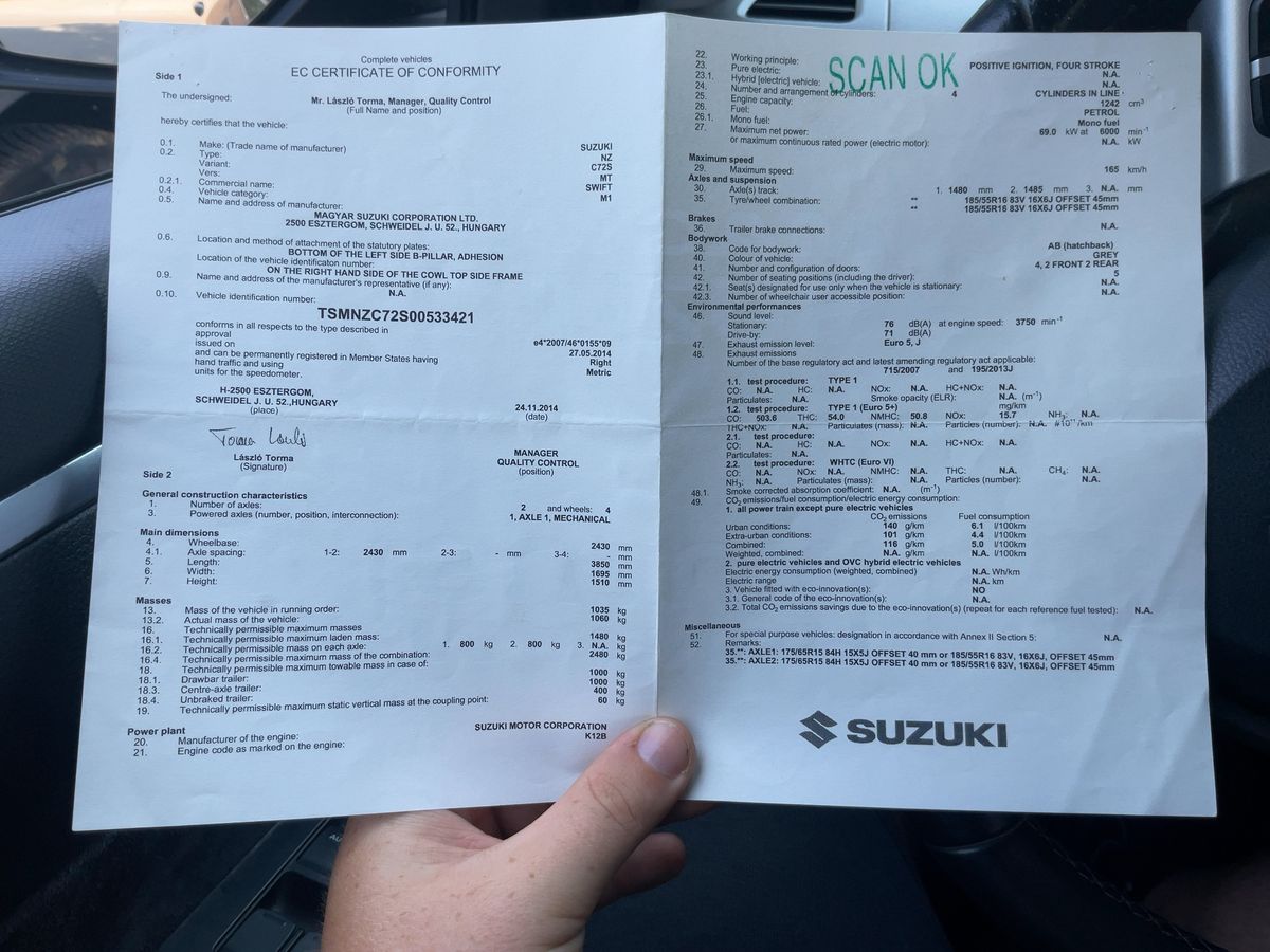 Suzuki Swift d'occasion