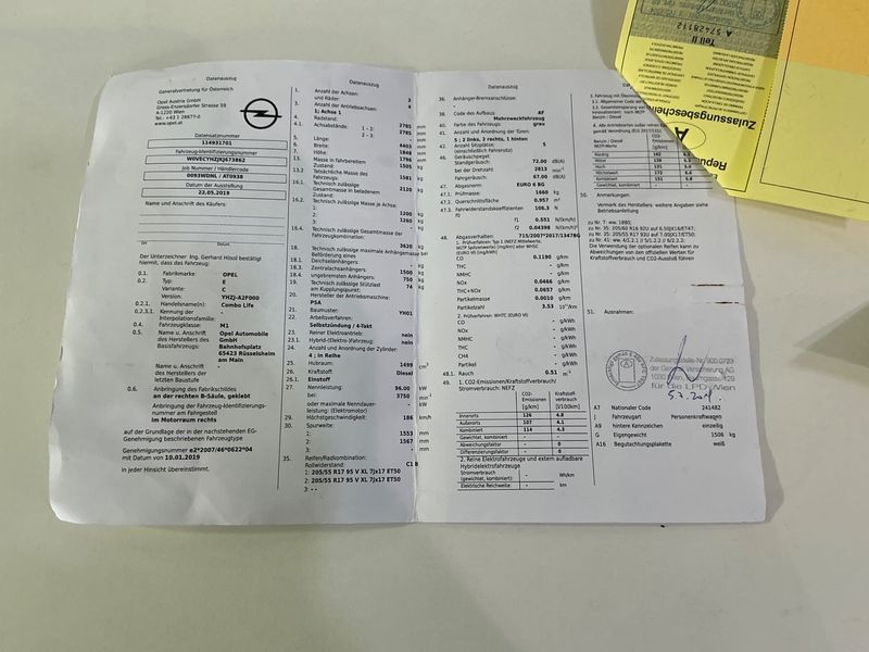 Opel Combo Life 1.5 CDTI Edition — zdjęcie 16
