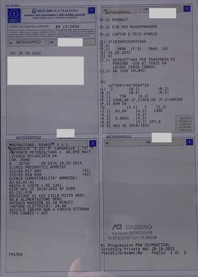 Renault Captur d'occasion