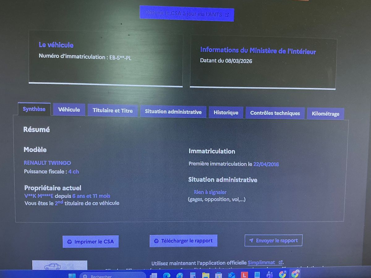 Renault Twingo d'occasion