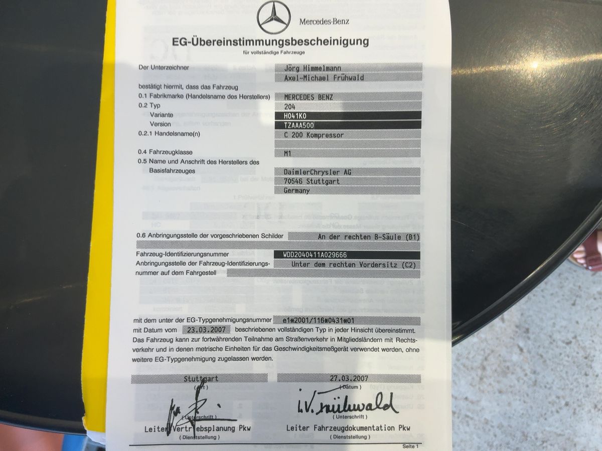 Mercedes-Benz C-Klasse d'occasion