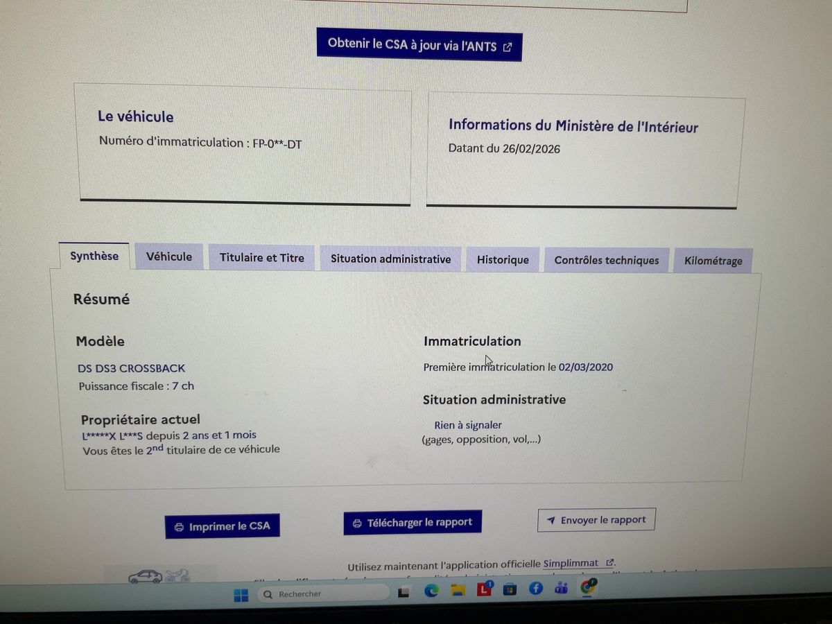 DS Automobiles d'occasion