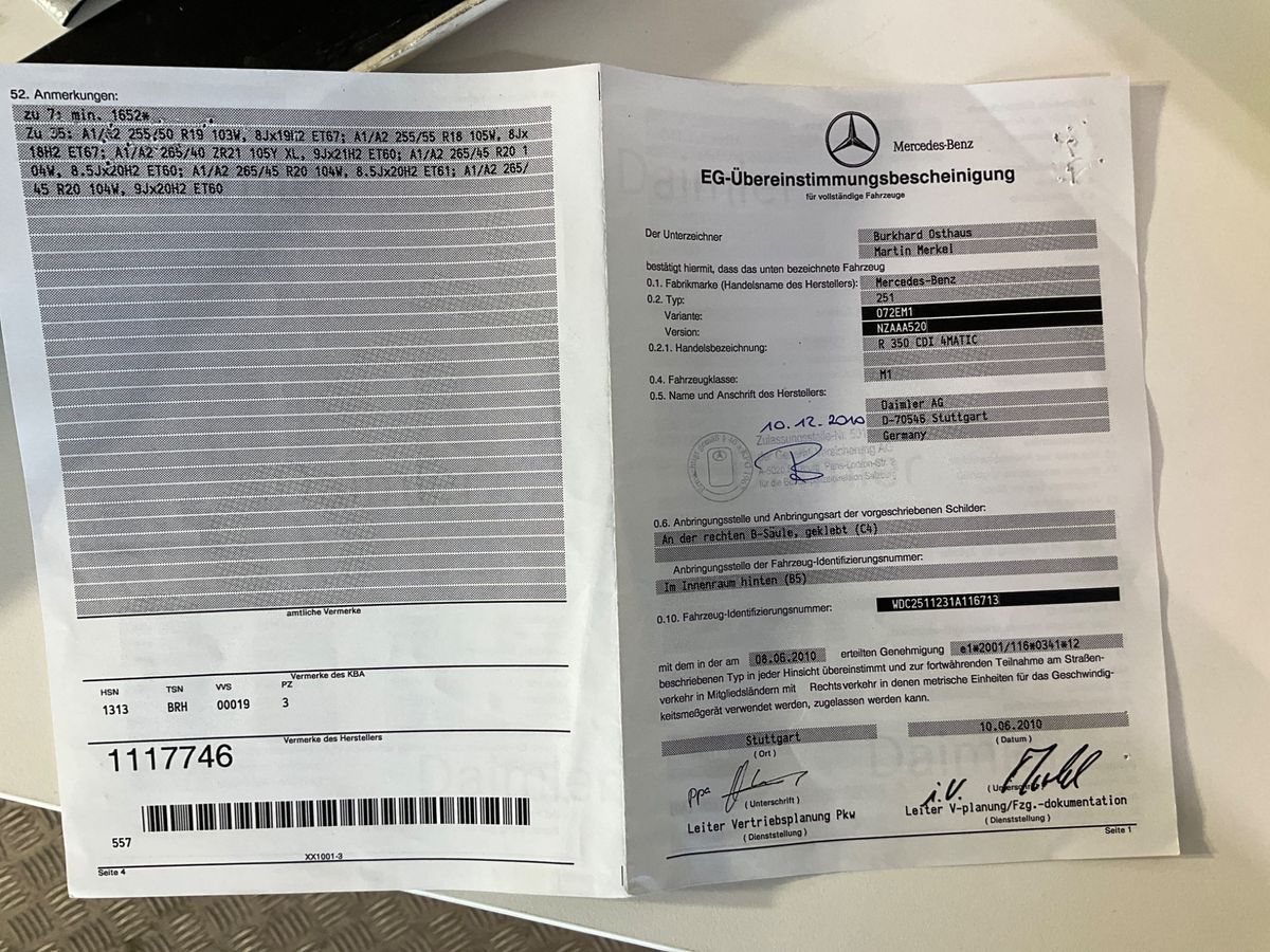 Mercedes-Benz R-Klasse d'occasion