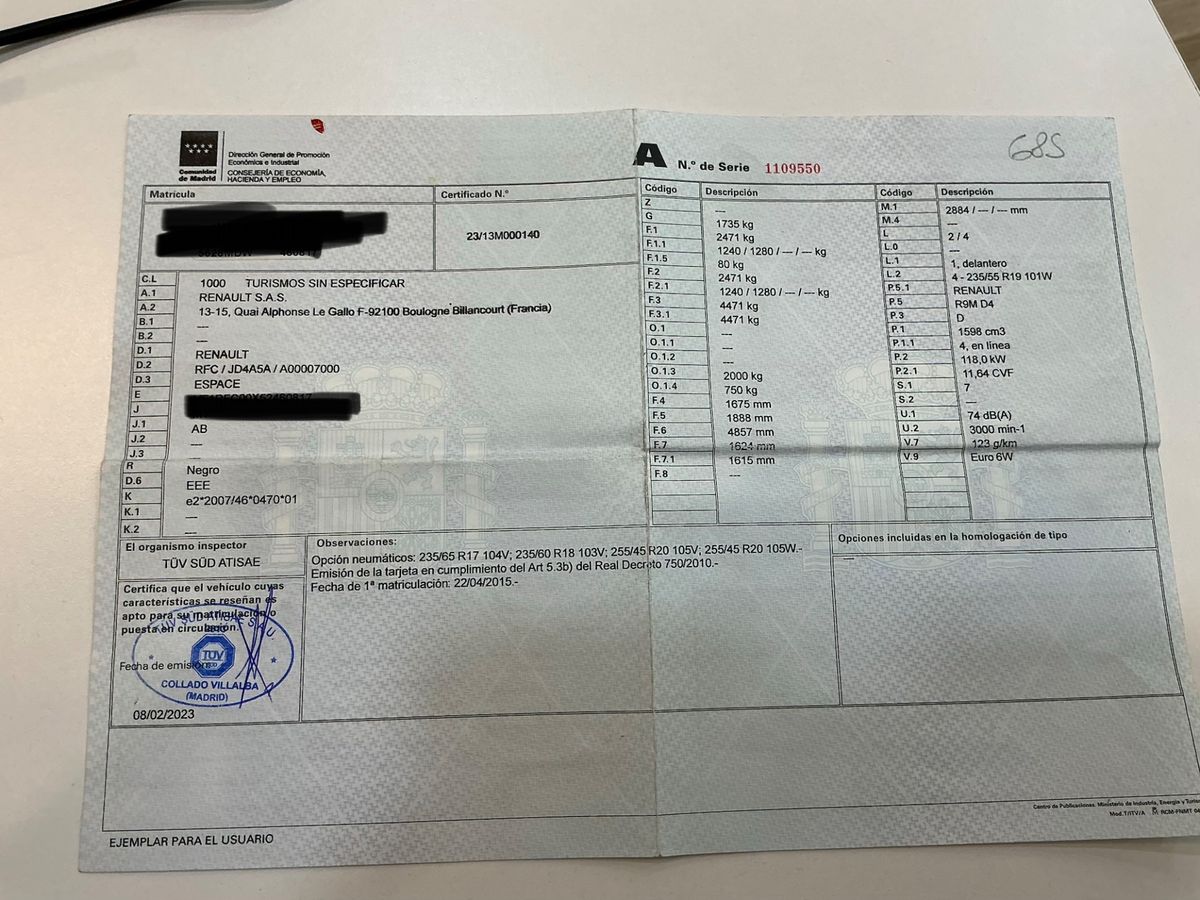 Renault Espace d'occasion