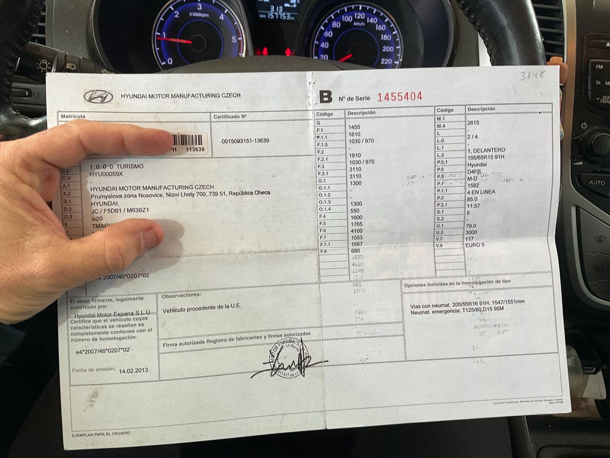 Hyundai ix20 d'occasion