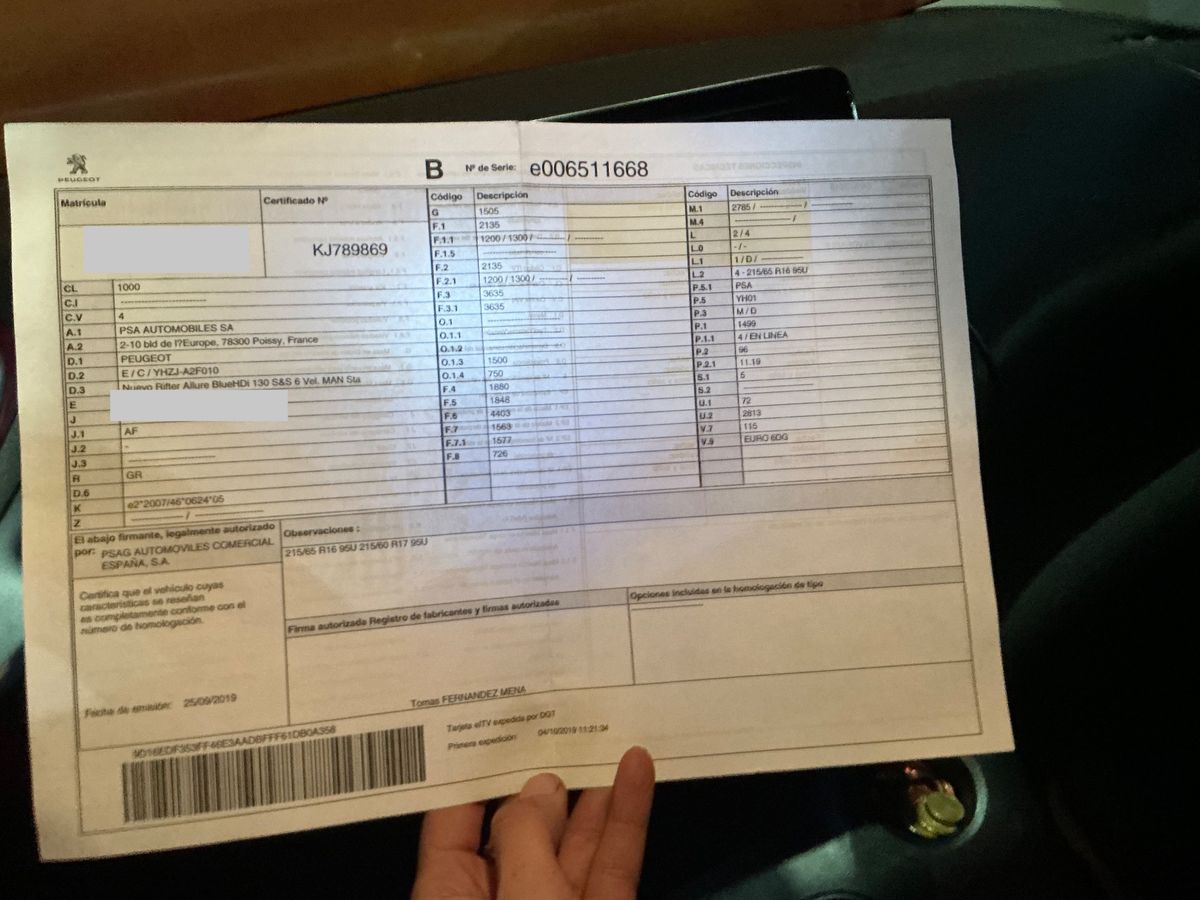 Peugeot Rifter d'occasion