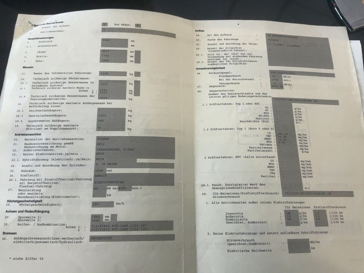 Nissan Qashqai 1.6 Visia