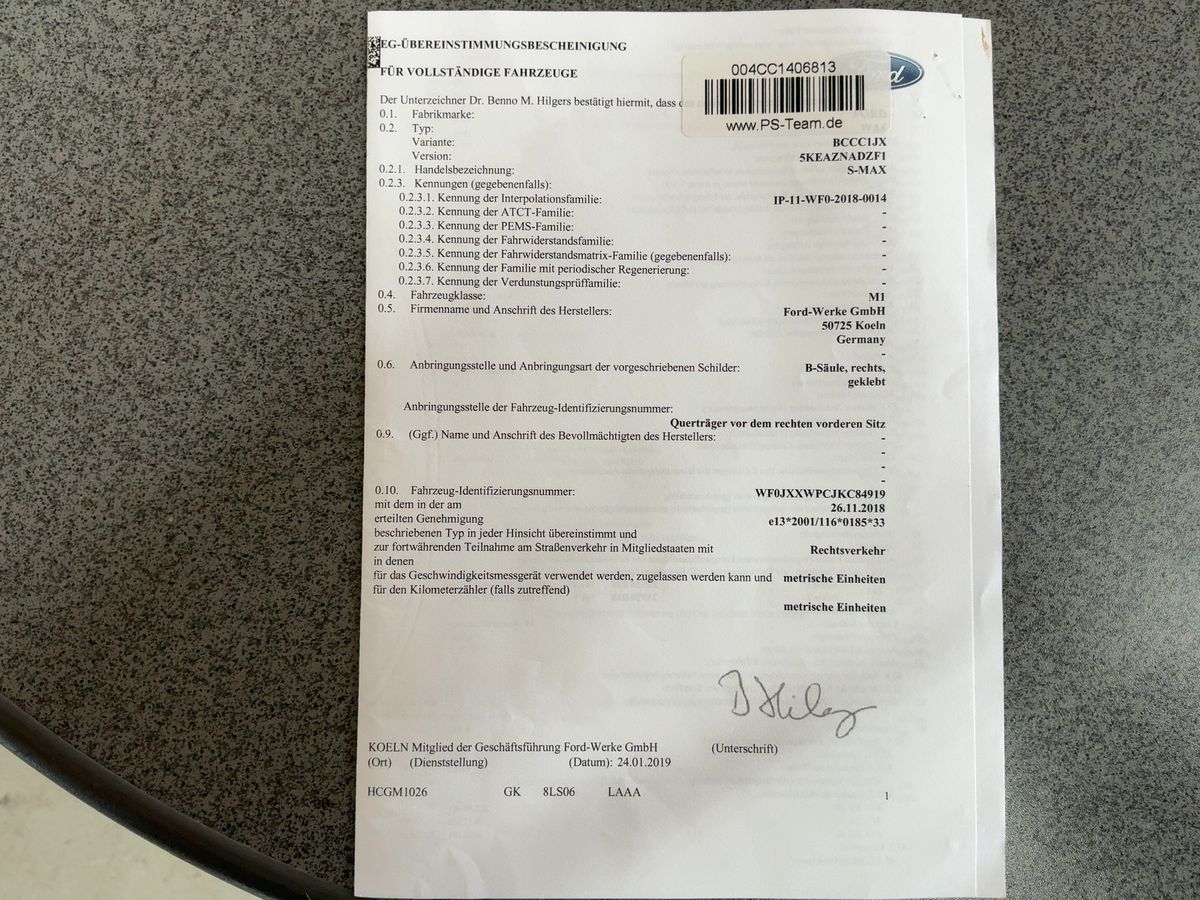 Ford S-Max d'occasion