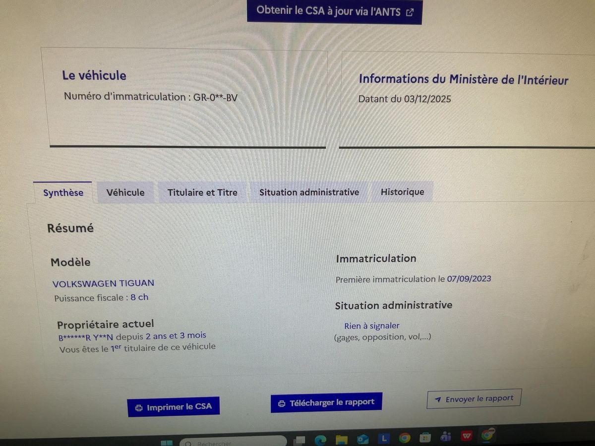 Volkswagen Tiguan d'occasion