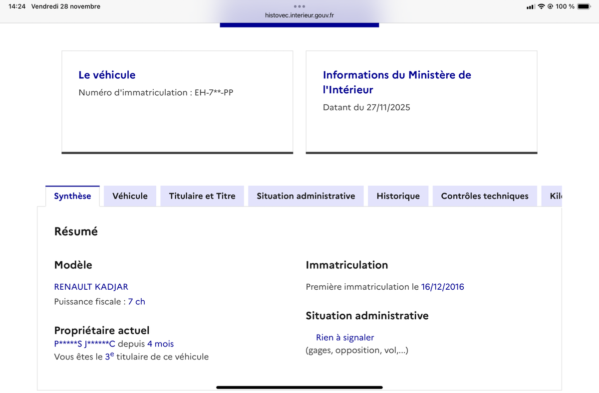 Renault Kadjar d'occasion