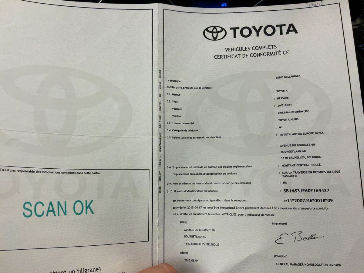 Toyota Auris d'occasion