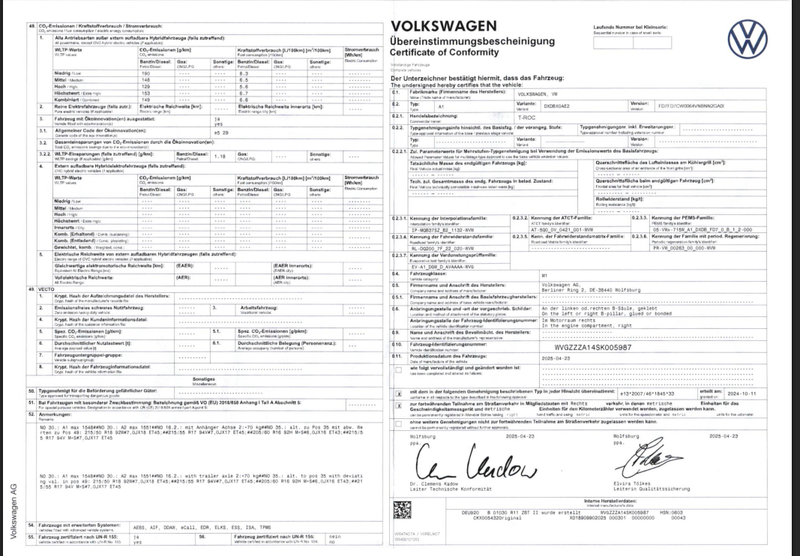 Volkswagen T-Roc 1.5 TSI ACT R-Line Edition Karmann — zdjęcie 18