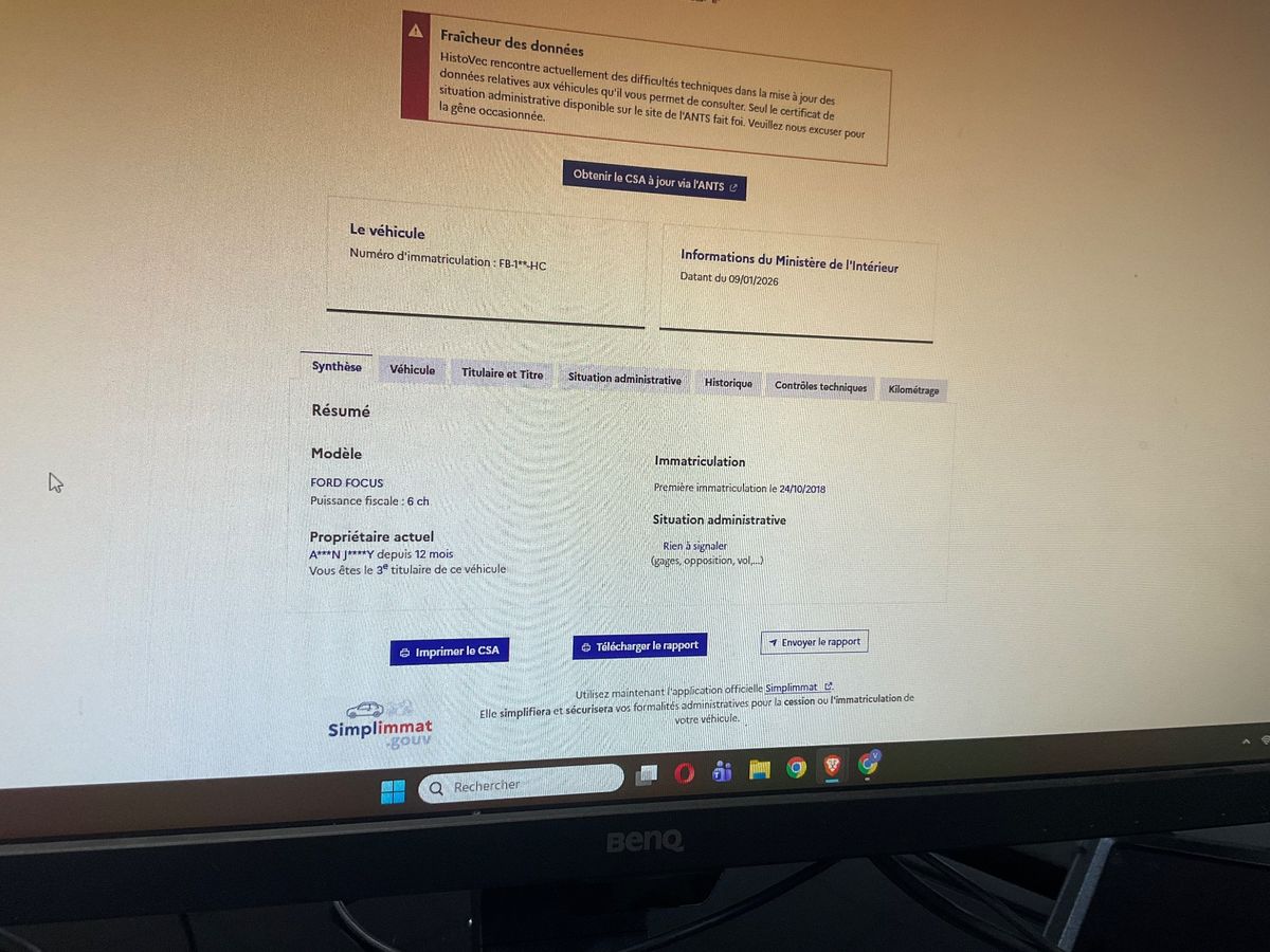 Ford Focus d'occasion