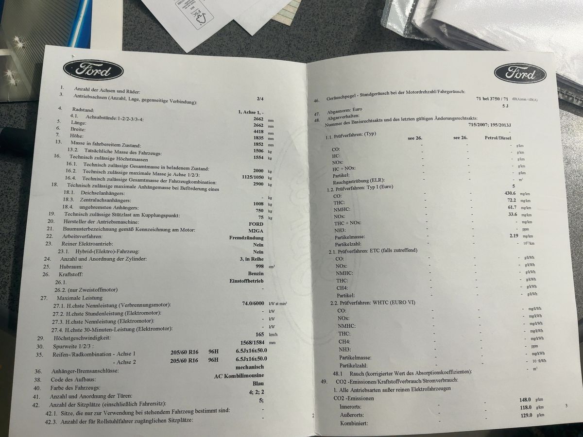 Ford Tourneo Connect 1.0 EcoBoost Trend