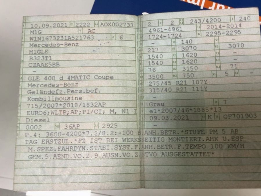 Mercedes-Benz GLE-Klasse d'occasion