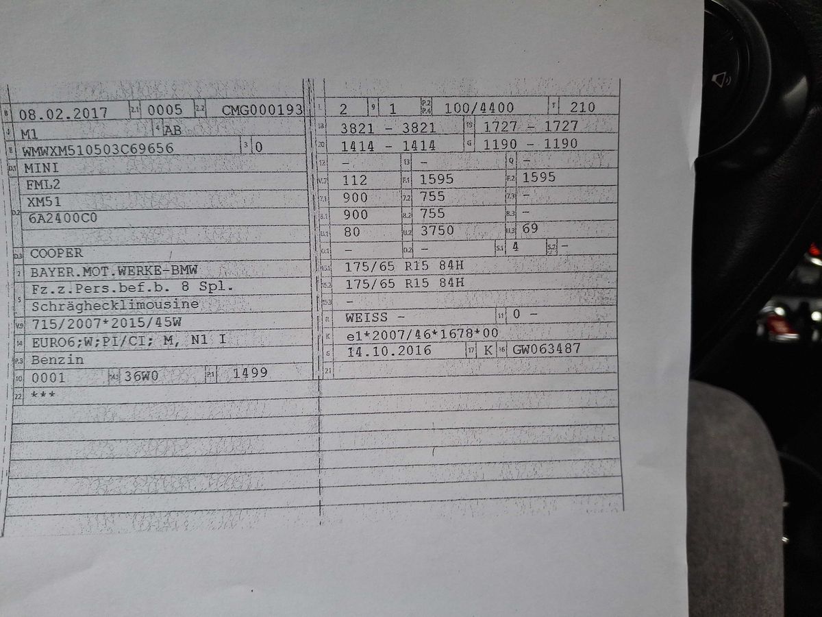 MINI Cooper d'occasion