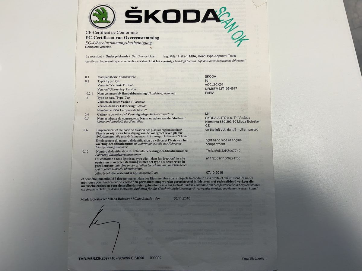 Skoda Fabia d'occasion